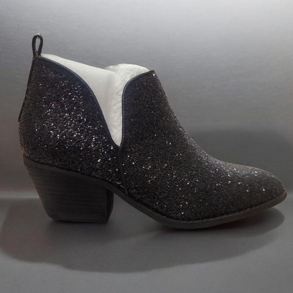 Corkys Black Glitter Booties - Picture 3 of 3